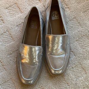 DV by Dolce Vita Metallic Silver Flats